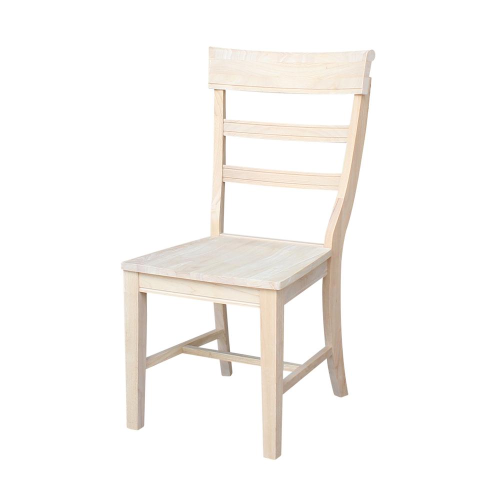 Unfinished Ladder Back Dining Chairs - Propercase