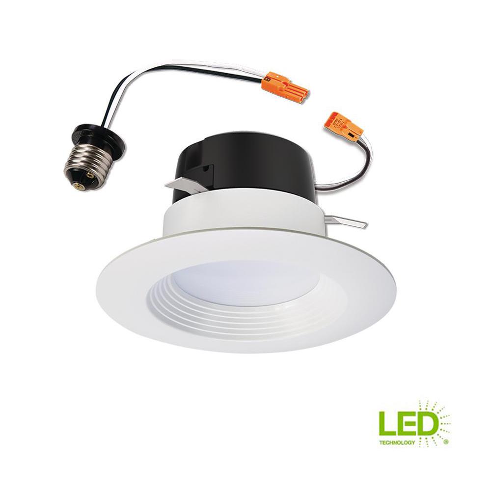 Tenmat Recessed Light Cover Ff130e The Home Depot White Integrated Led Recessed Ceiling Light Fixture Retrofit