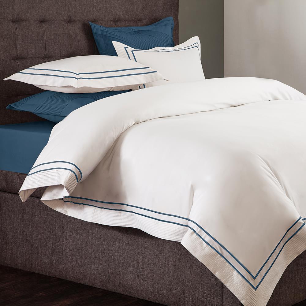 Textrade International Limited Lucas 3 Piece White Midnight Blue