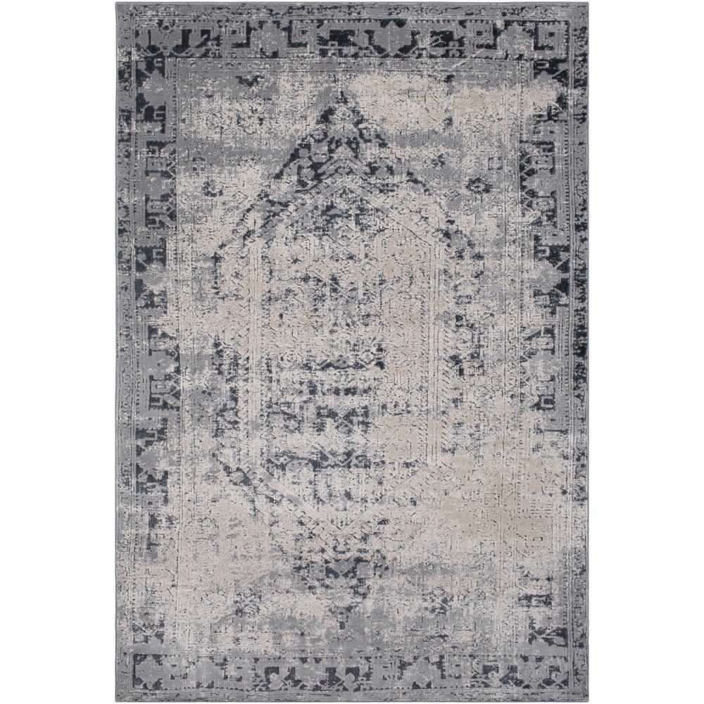 Surya Area Rugs The Home Depot Durham Medium Gray 5 Ft 3 In X 7