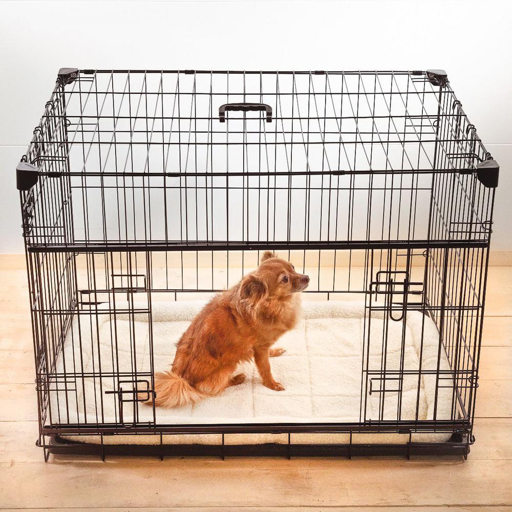 double door pet crate