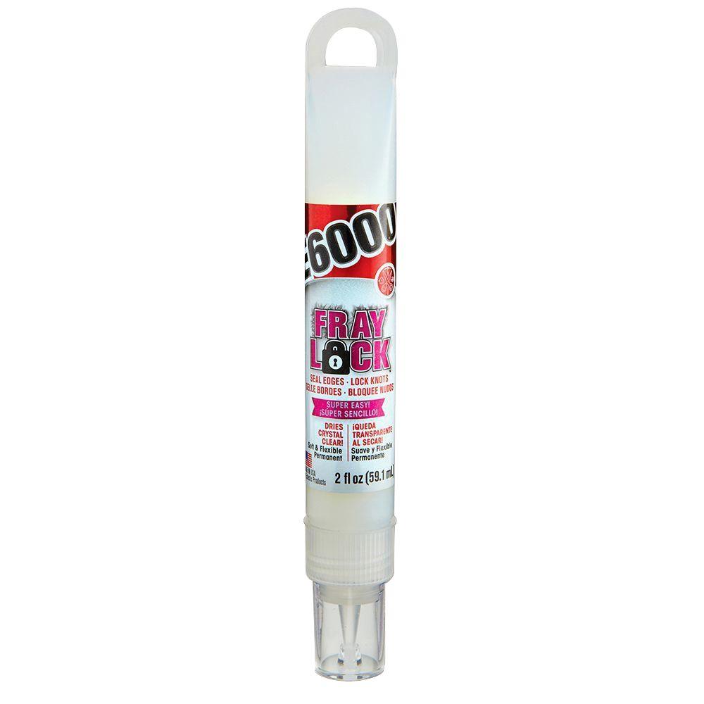 E6000 Fray Lock 2 fl. oz. Clear Glue (6Pack)565200 The Home Depot