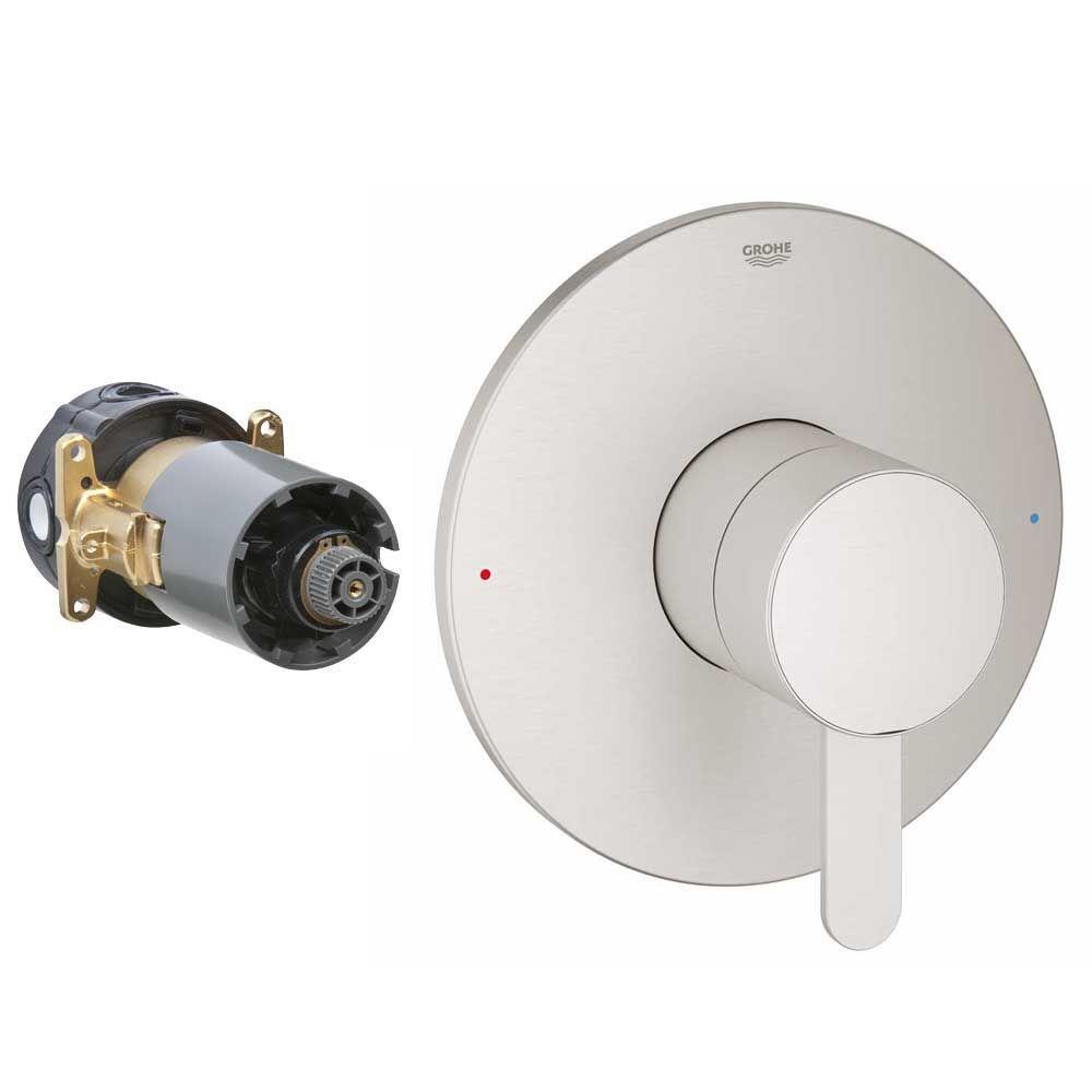 MOEN 90Degree 1Handle Diverter Valve Trim Kit in Brushed Nickel