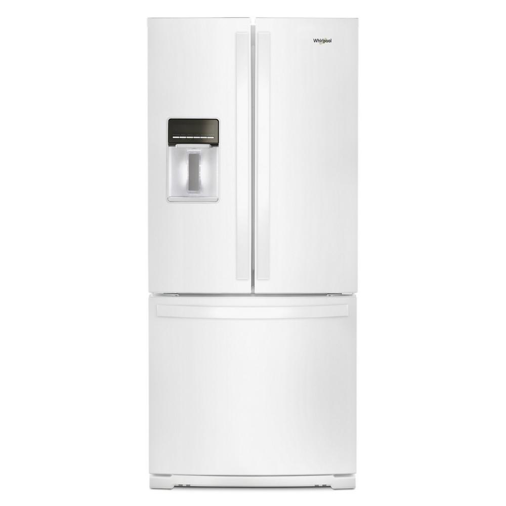 Reviews For Whirlpool 20 Cu Ft French Door Refrigerator In White Wrf560sehw The Home Depot