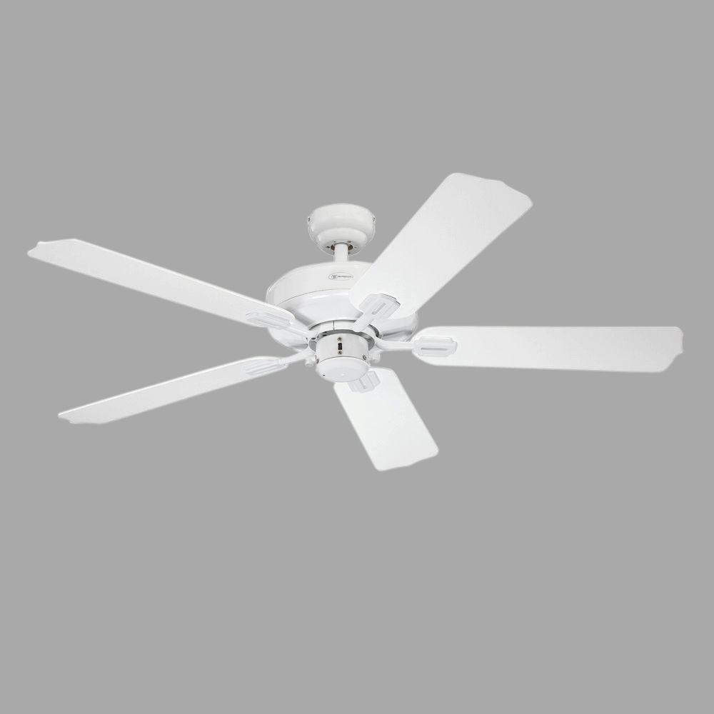 Westinghouse Willow Breeze 52 In White Indoor Outdoor Ceiling Fan Westinghouse Willow Breeze 52 In White Indoor Outdoor Ceiling Fan