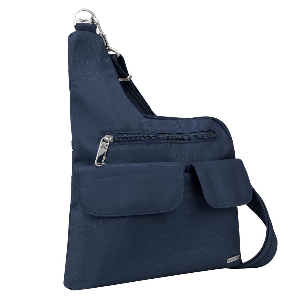Travelon Midnight Anti Theft Crossbody Bag 42373 360 The Home Depot Travelon Midnight Anti Theft Crossbody Bag