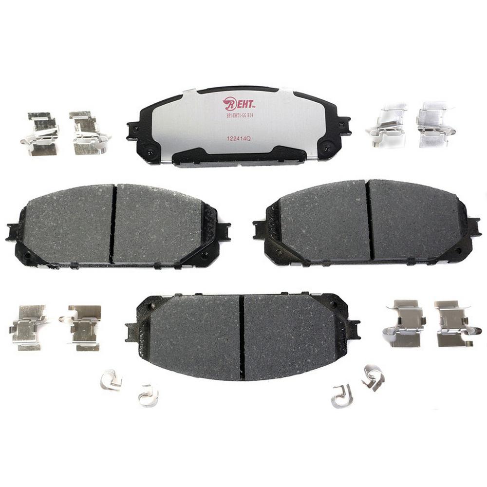 Raybestos Enhanced Hybrid Technology Disc Brake Pad FrontEHT1709H