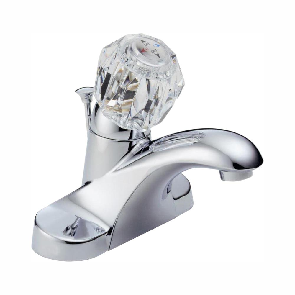 Delta Foundations 4 In Centerset Single Handle Bathroom Faucet With Metal Drain Assembly Chrome B512lf The Home Depot - How To Fix A Leaky Delta Single Handle Bathtub Faucet Delta Foundations 4 In Centerset Single Handle Bathroom Faucet With Metal Drain Assembly Chrome B512lf The Home Depot - How To Fix A Leaky Delta Single Handle Bathtub Faucet