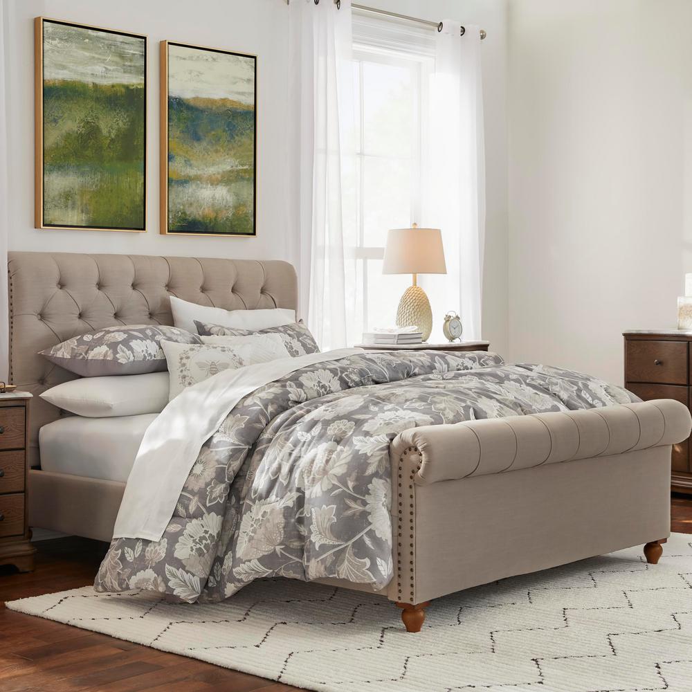 Home Decorators Collection Larkspur 5 Piece Stone Gray And