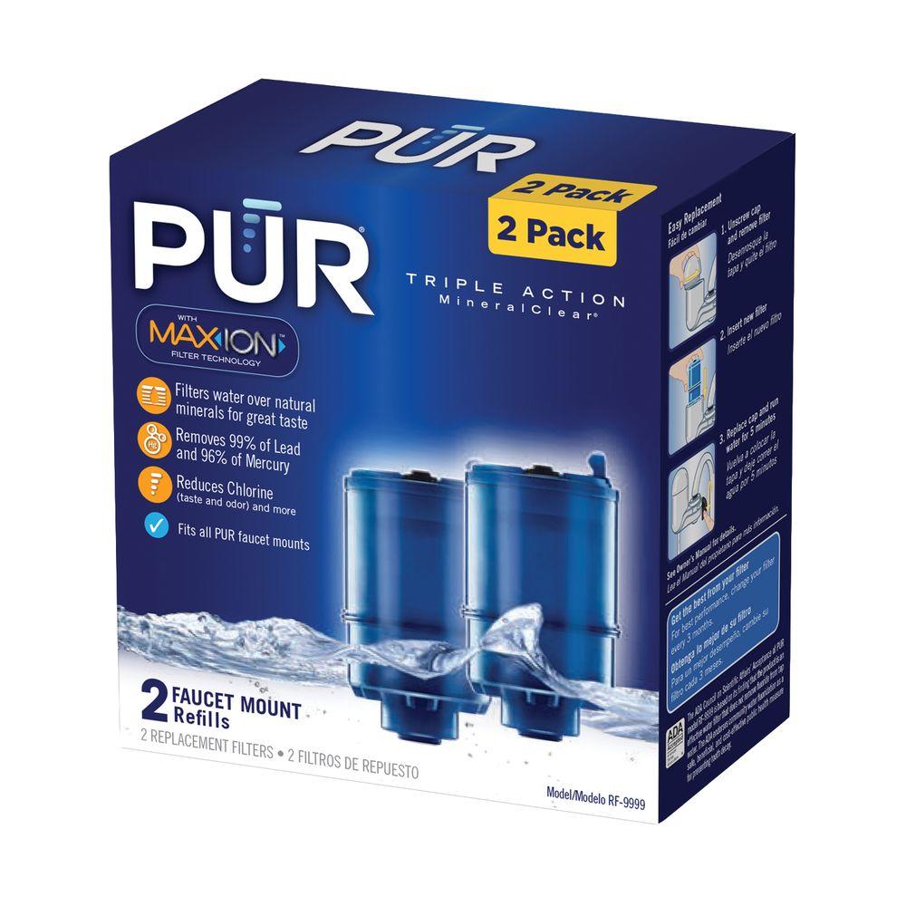 Mineralclear Faucet Mount Replacement Filter 2 Pack Rf99992v2