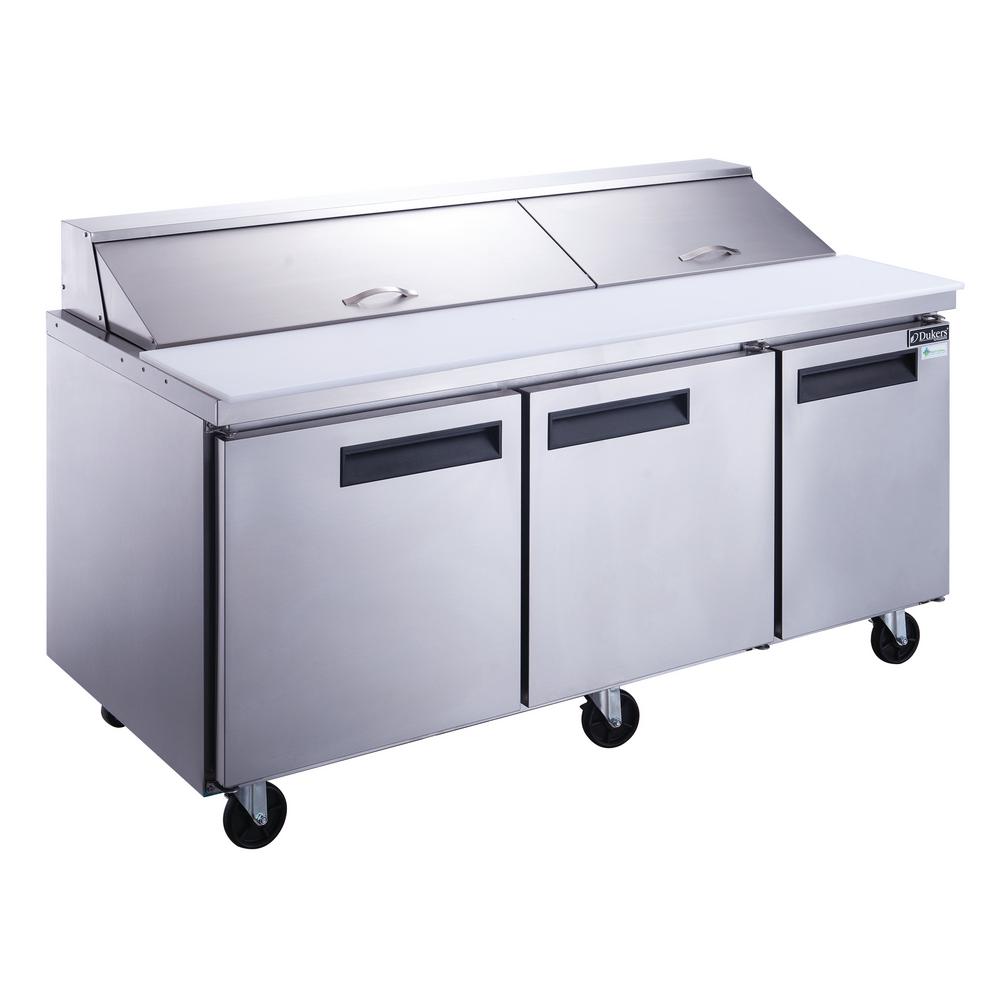 3 door commercial cooler