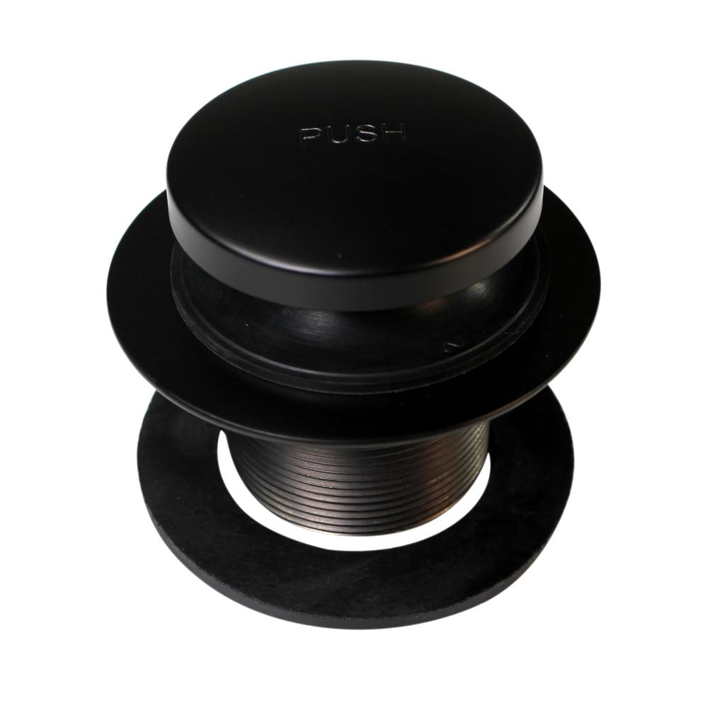 Westbrass TouchToe Fine Thread Bath Drain in Oil Rubbed BronzeD3323