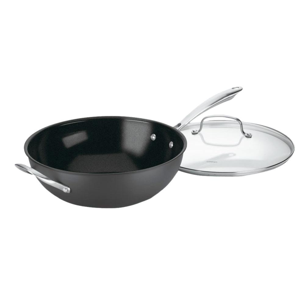 Cuisinart Greengourmet Hard Anodized Stir Fry Pan Gg26 30h The Cuisinart Greengourmet Hard Anodized Stir Fry Pan