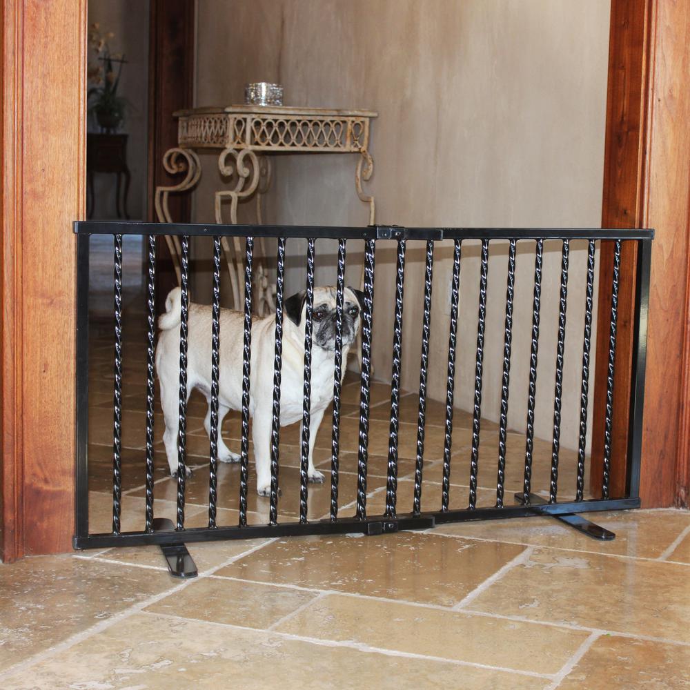 freestanding pet gate for stairs