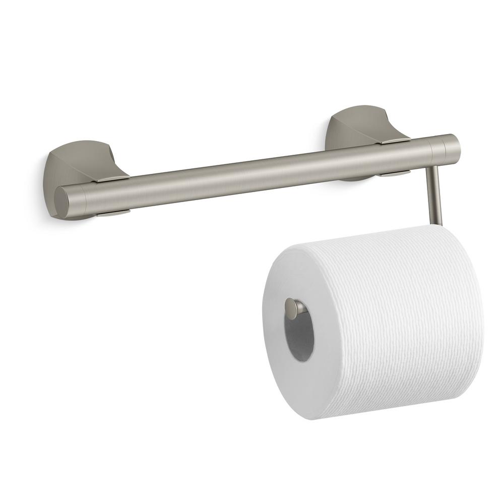 KOHLER Toilet Tissue Holder Accessory in Vibrant Brushed NickelK