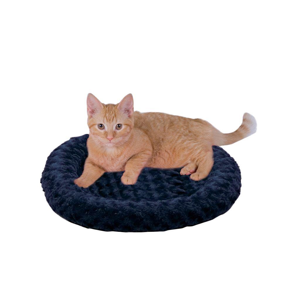 K&H Pet Products ThermoKitty Fashion Splash Small Blue Heated Cat Bed3606 The Home Depot