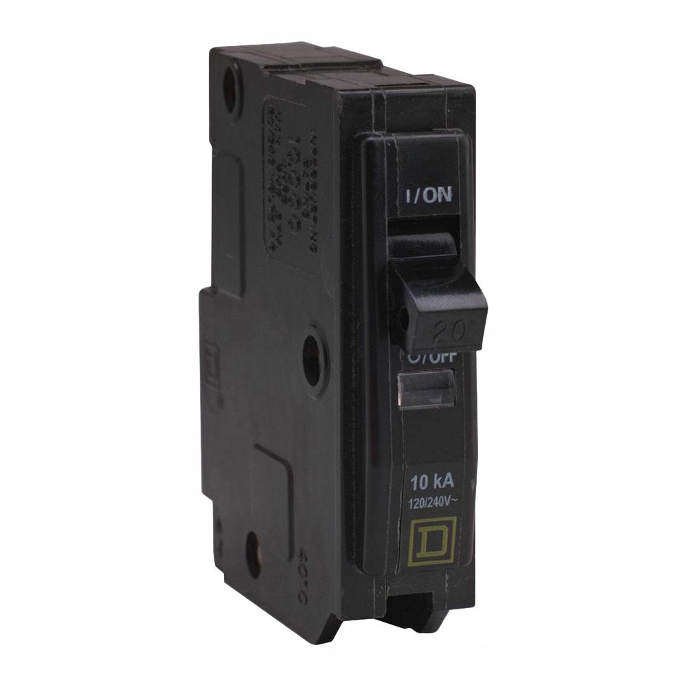 Square D QO 20 Amp Single-Pole Circuit Breaker (8-Pack)-QO120CP8 - The ...