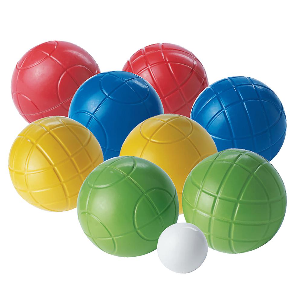GOSPORTS 100 mm Regulation Bocce Set with 8 Balls, Pallino, Portable Carry Case and Measuring