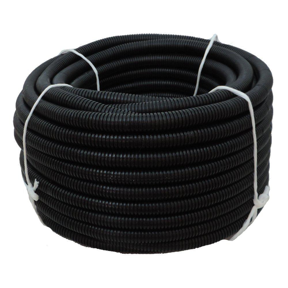 HydroMaxx 1 In. Dia. X 50 Ft. Black Flexible Corrugated Polyethylene ...