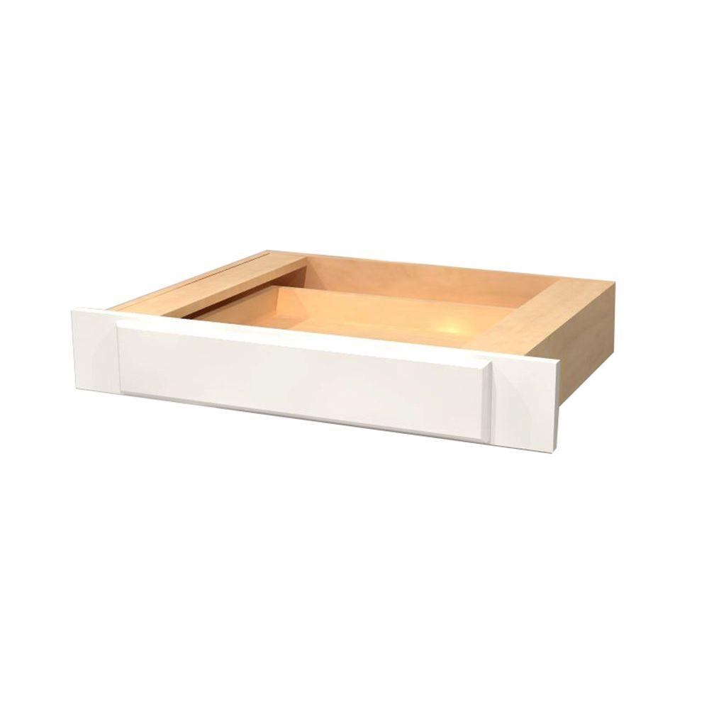 Home Decorators Collection Coventry Assembled 30 X 4 875 21 In Base Knee Height Desk Drawer Pacific White