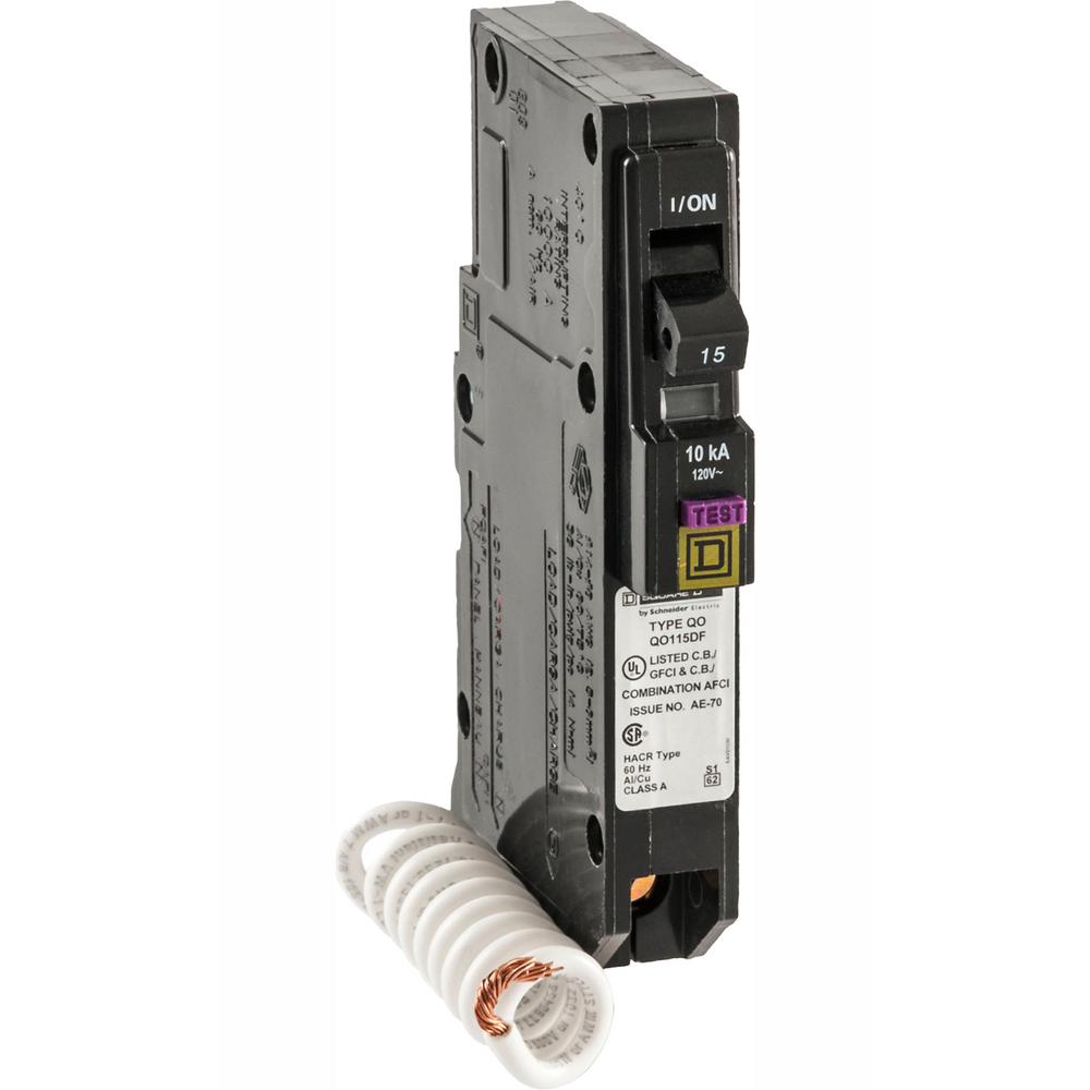 Square D QO 15 amp single pole breaker