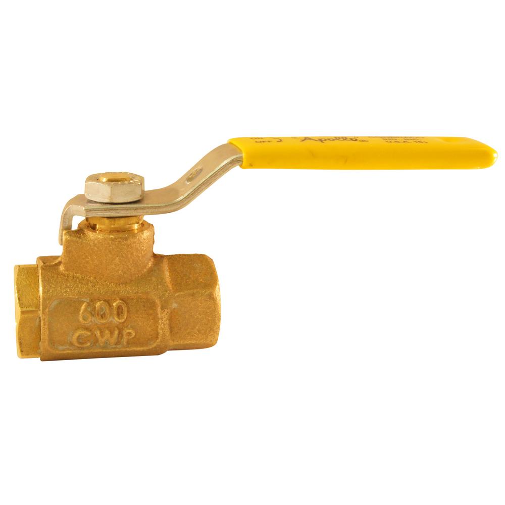 Apollo 3/8 in. Bronze FNPT x FNPT Threaded Ball Valve ...