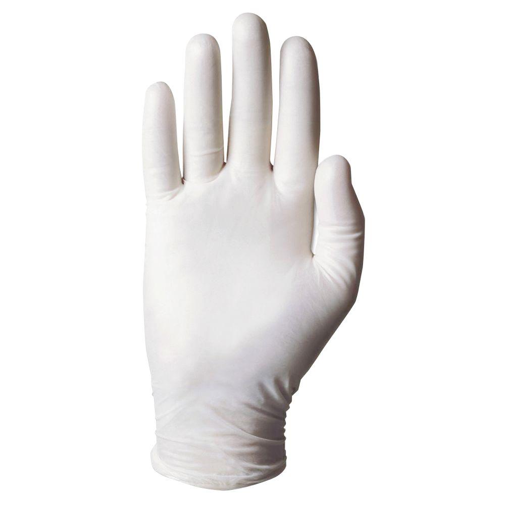 Disposable PVC Gloves, Medium (100-Count)