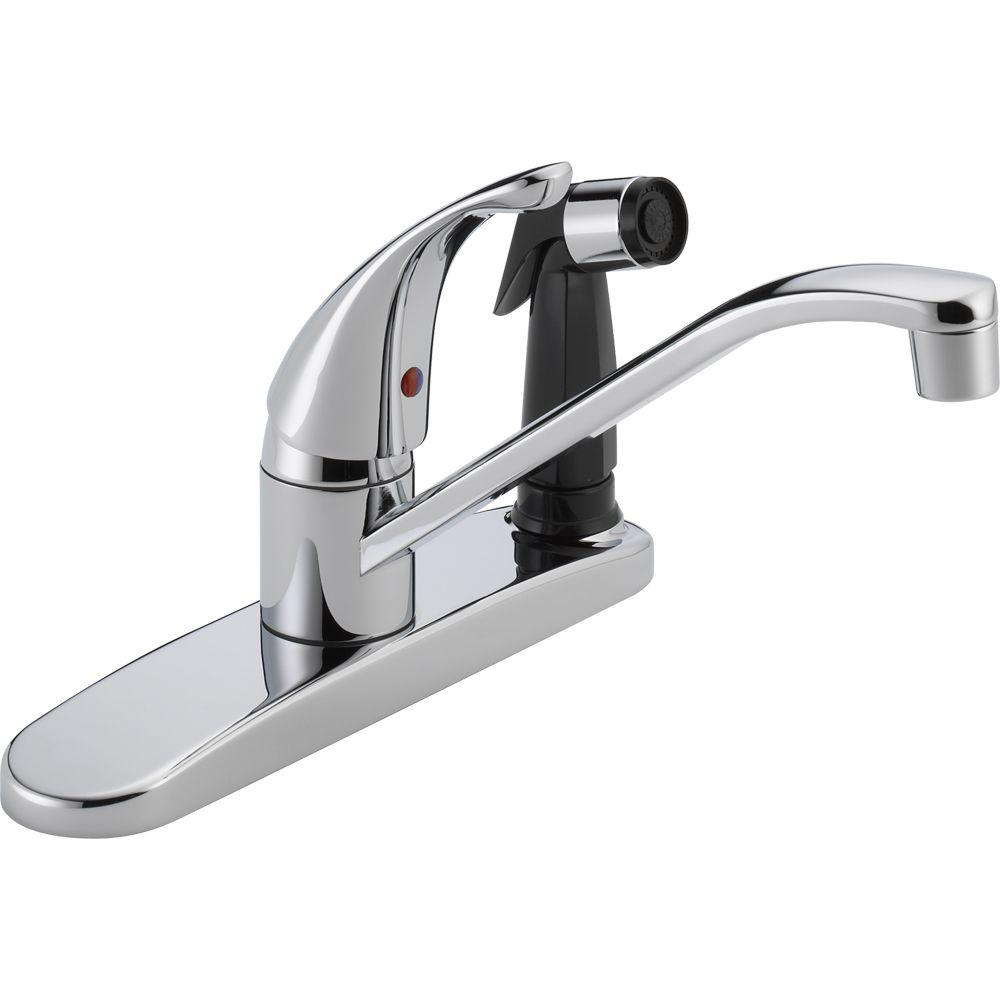 Peerless Core Single Handle Standard Kitchen Faucet With