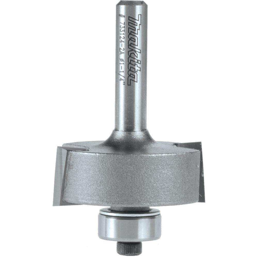 UPC 088381904360 product image for Makita Router Bits 3/8 in. Carbide-Tipped Rabbet 2-Flute Router Bit with 1/4 in. | upcitemdb.com