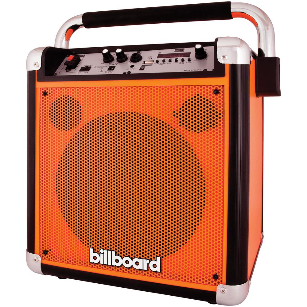 UPC 680988001925 product image for Billboard Thunder 40-Watt Powered Speaker, Orange | upcitemdb.com