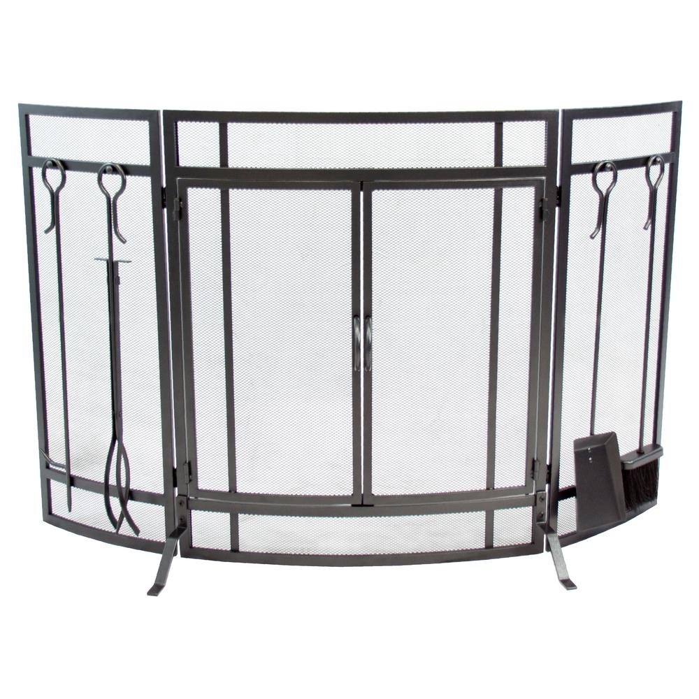 Rustic Fireplace Screens Fireplaces The Home Depot - Rustic White Fireplace Screen Rustic Fireplace Screens Fireplaces The Home Depot - Rustic White Fireplace Screen