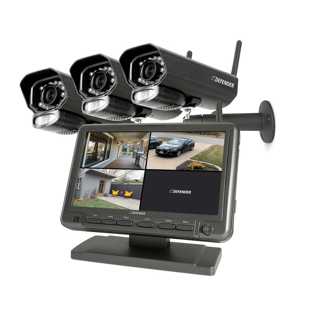 Wireless Security Camera Systems Security Camera Systems The Home Depot