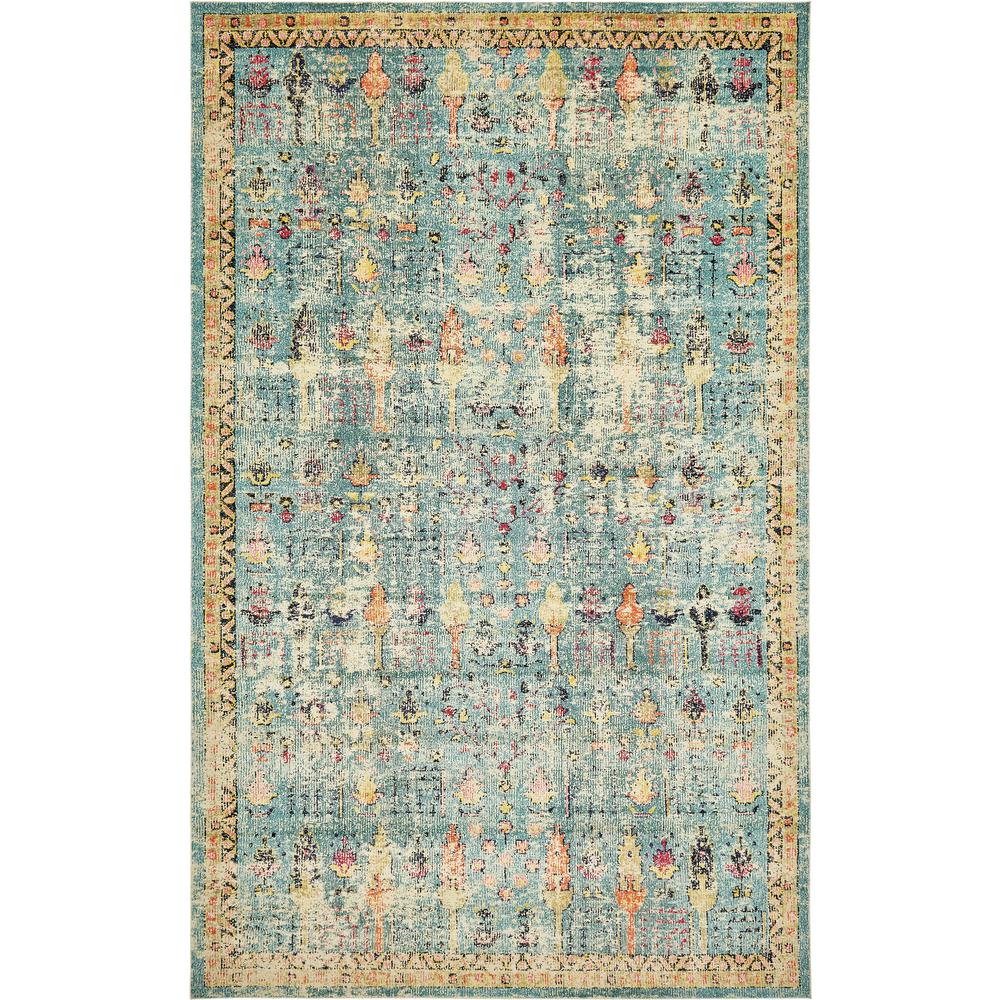 Unique Loom Alta Blue 11 Ft X 16 Area Rug 3139951 The Home Depot Unique Loom Alta Blue 11 Ft X 16 Area Rug