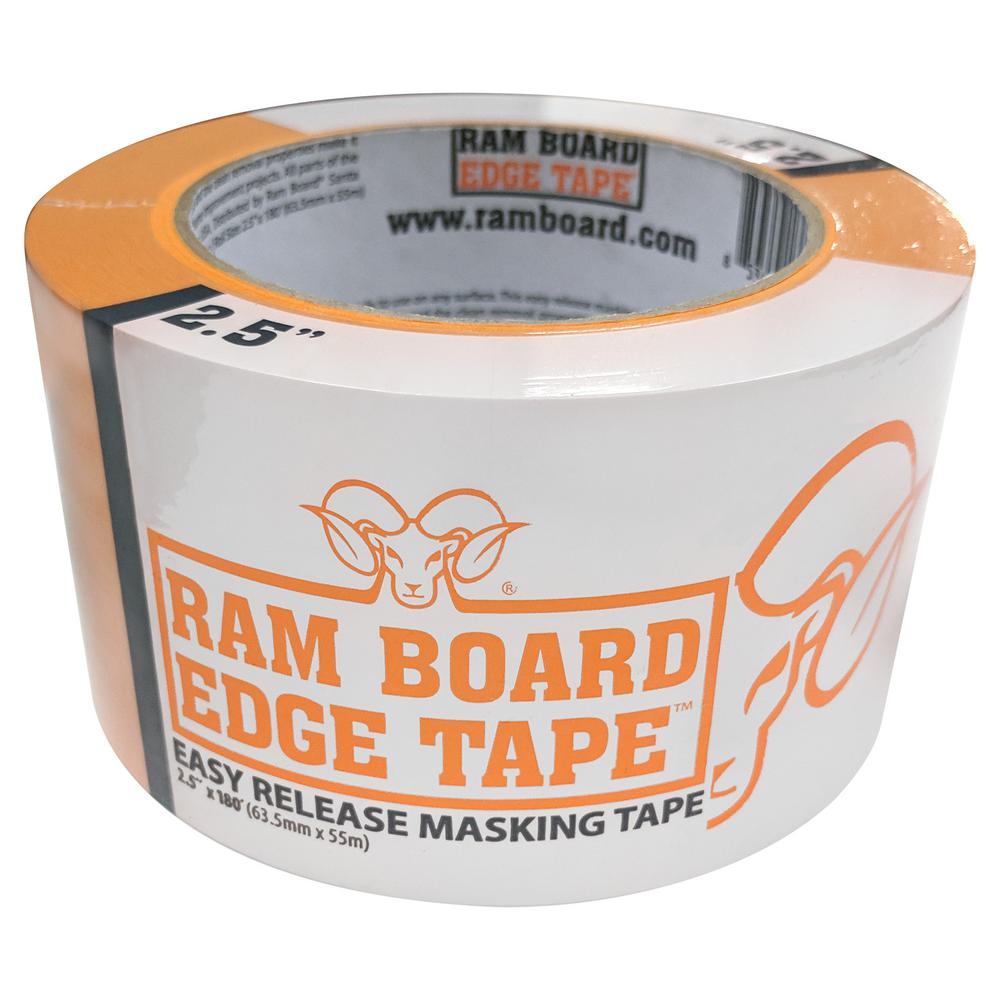 Ram Board 21/2 in. x 180 ft. Edge Tape5018285 The Home Depot