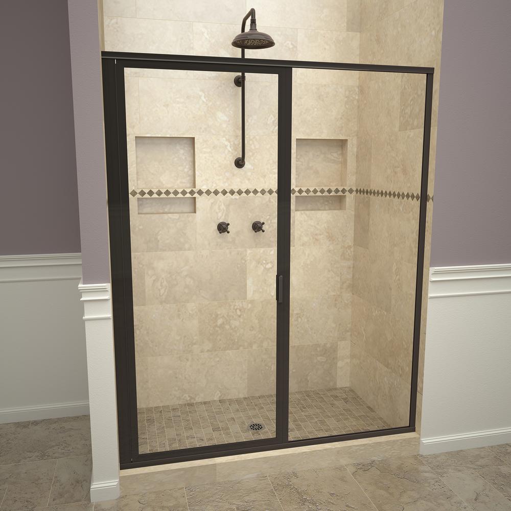 Redi Swing 1100 Series 46 In W X 72 1 8 In H Framed Swing Shower