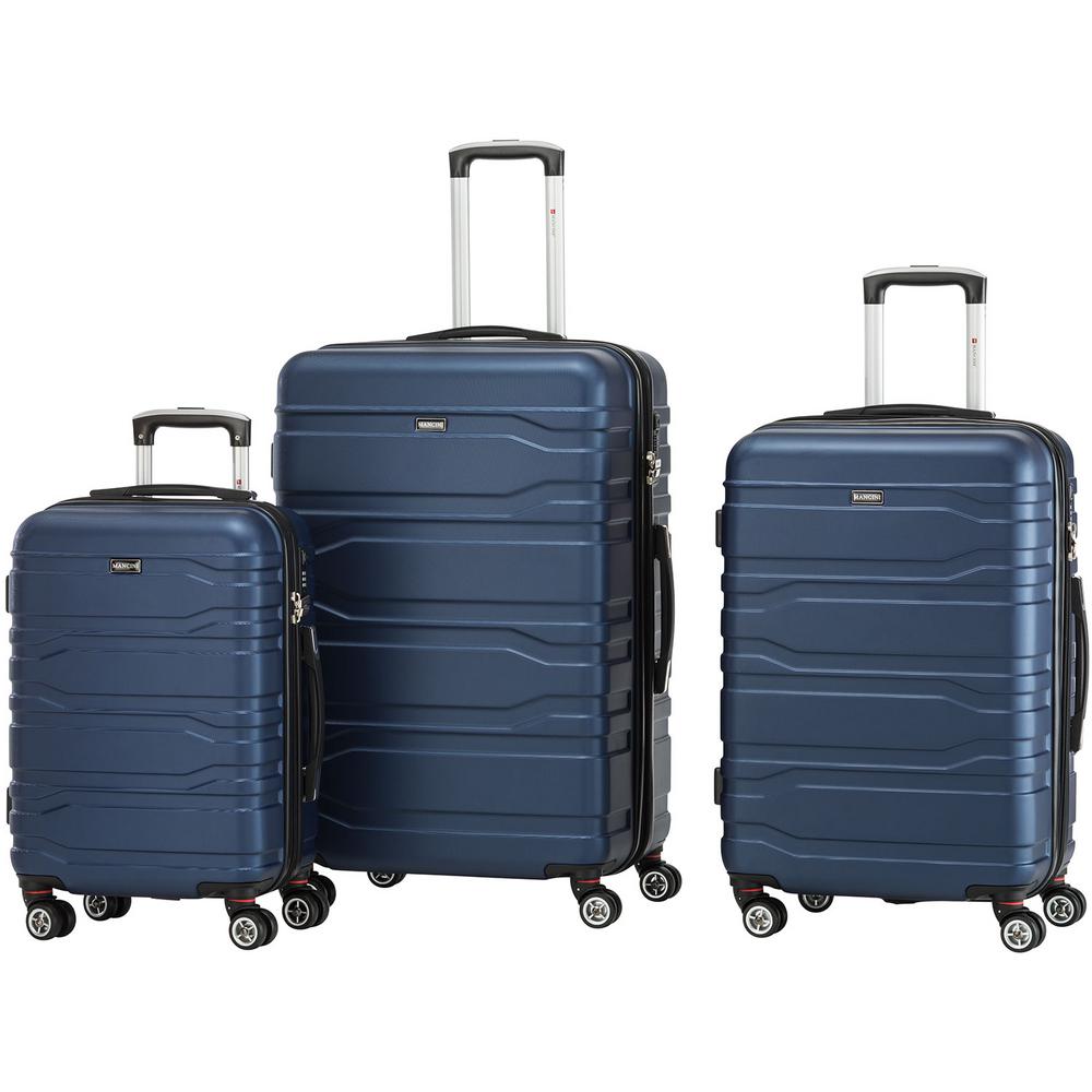 navy blue luggage sets