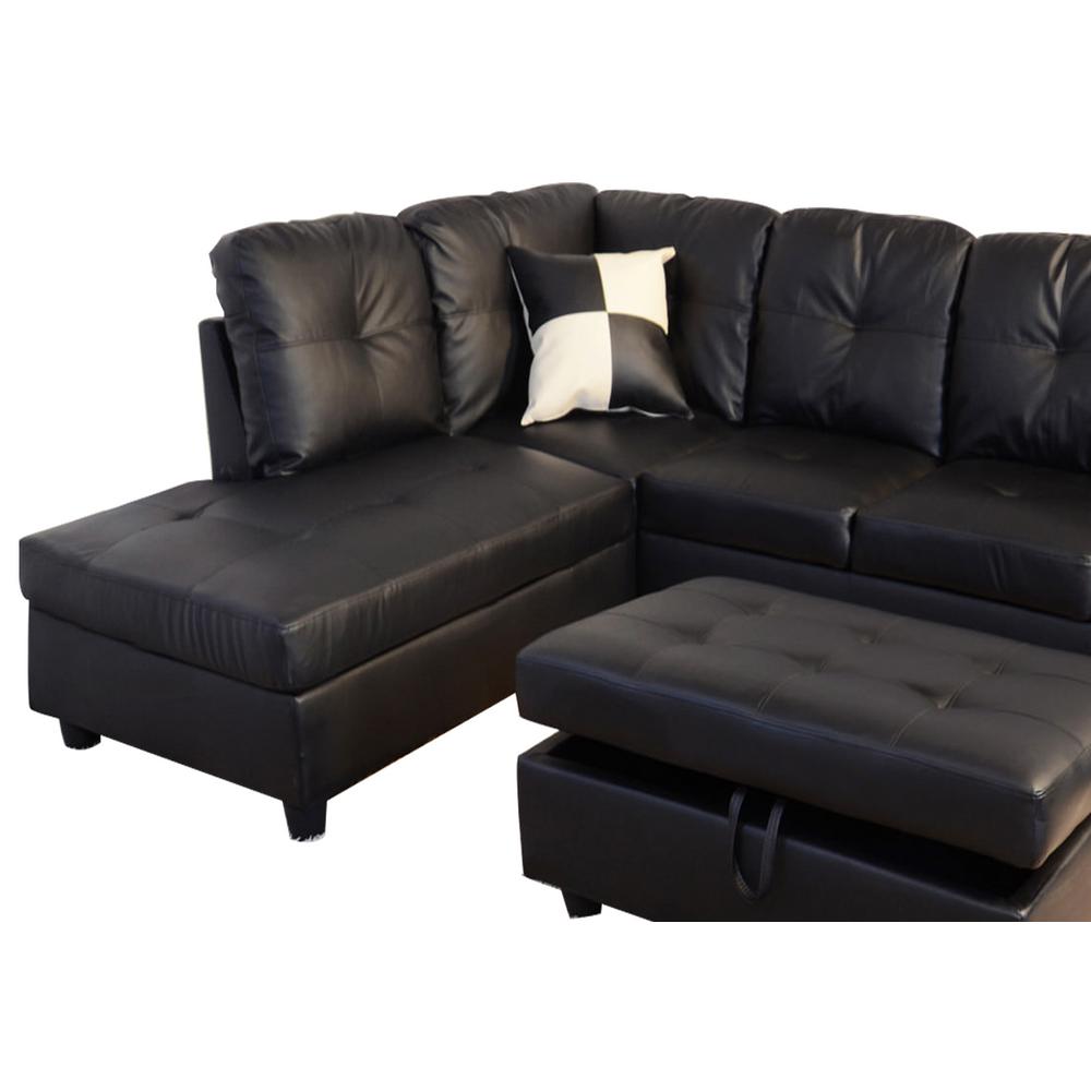 Left Facing Chaise Sectional Sofa, Sectional Sofa With Chaise Storage