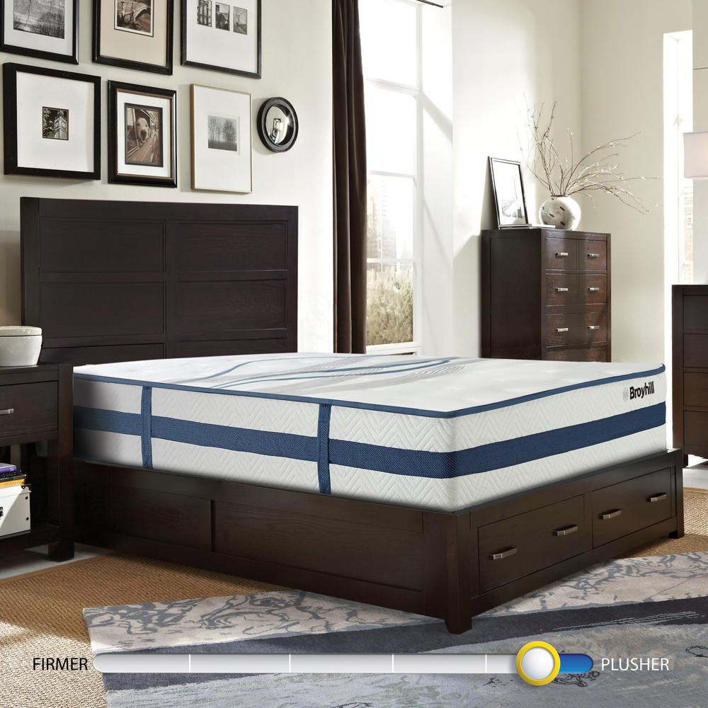 Broyhill Natural Spring Sapphire 11 In Queen Faversham Plush Hybrid Broyhill Natural Spring Sapphire 11 In Queen Faversham Plush Hybrid Mattress