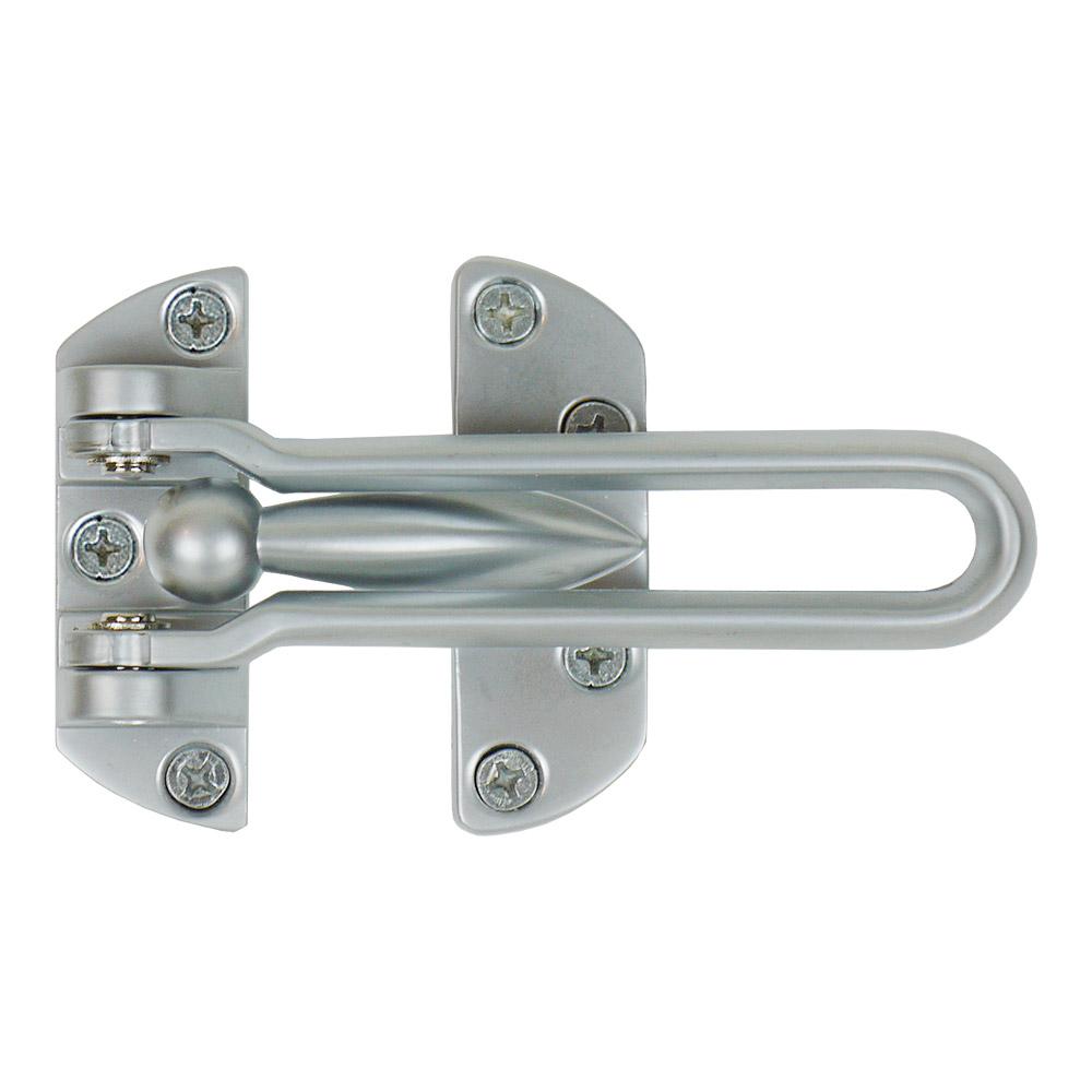 Accent Builders Hardware Satin Chrome Swing Bar Door Security