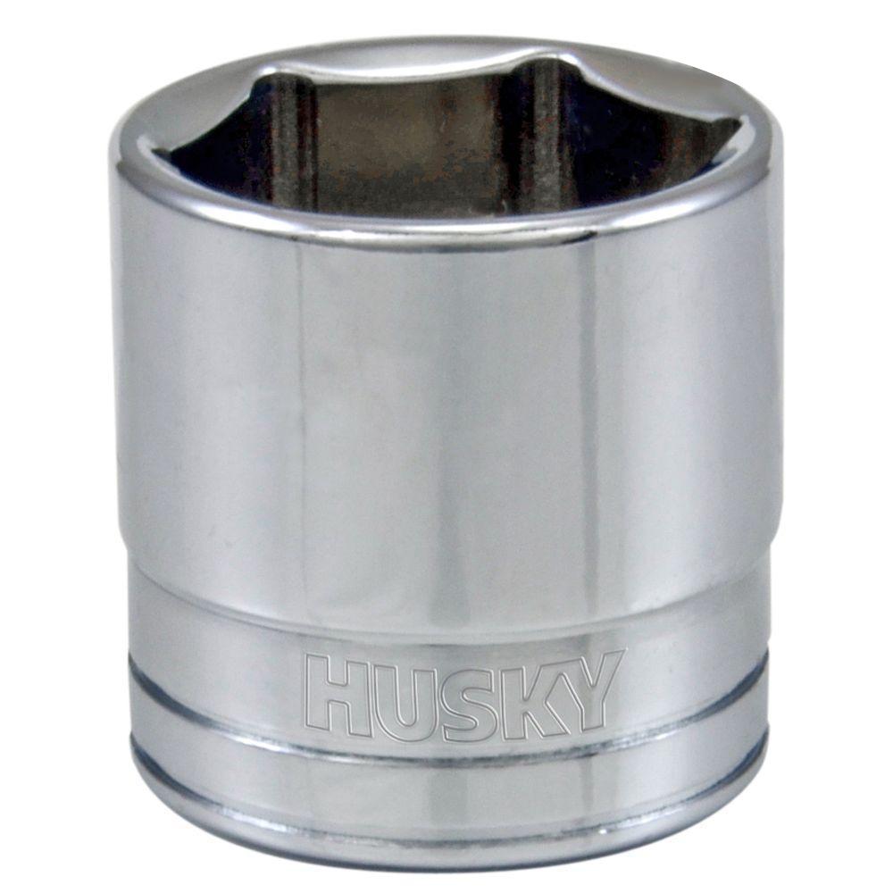 New Husky SAE Chrome Deep Sockets 3//8/" Drive 6 Point Metric /& Standard Sizes