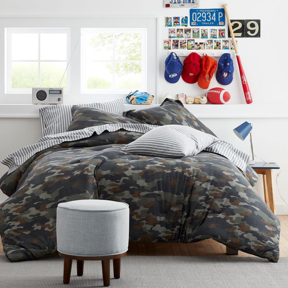 Cstudio Home By The Company Camouflage Jersey Knit Twin Comforter 30311e T Multi Depot - Teal Camo Bedding Twin Cstudio Home By The Company Camouflage Jersey Knit Twin Comforter 30311e T Multi Depot - Teal Camo Bedding Twin