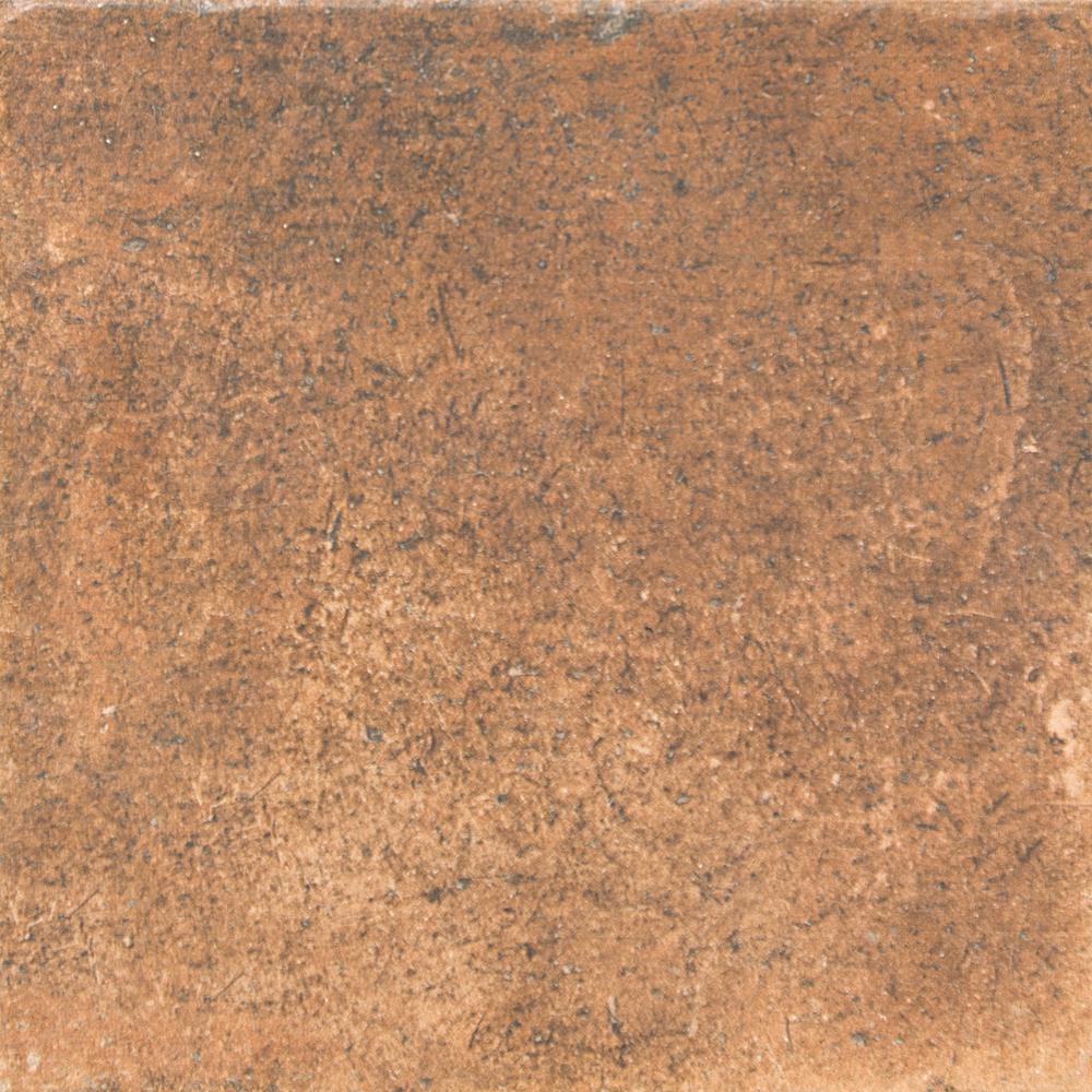 Brick Brown Tan Fireplace Tile Flooring The Home Depot Newberry Cotto Matte 15 75 In X Porcelain Floor And Wall Tile