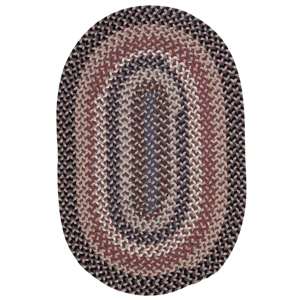 Home Decorators Collection Winthrop Purple Haze 2 ft. x 4 ft. Oval