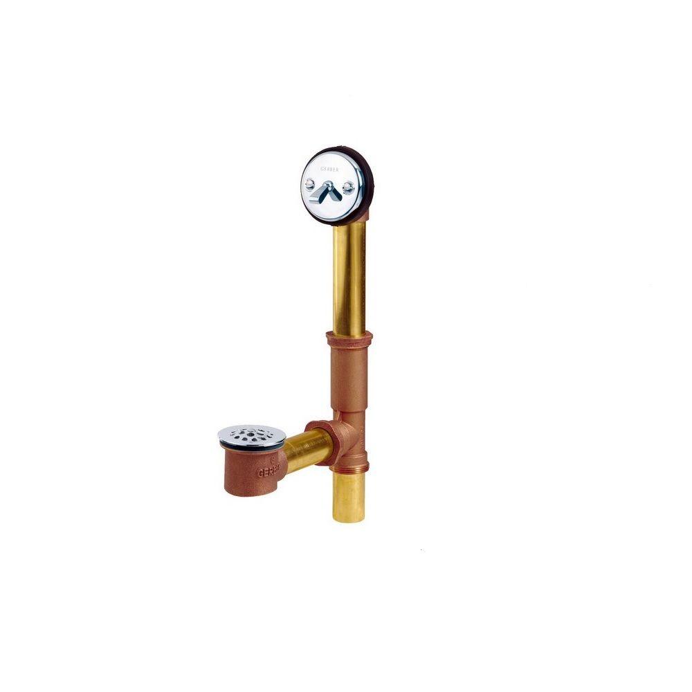 Gerber 41-812 Brass Trip-Lever Bath Drain by Gerber