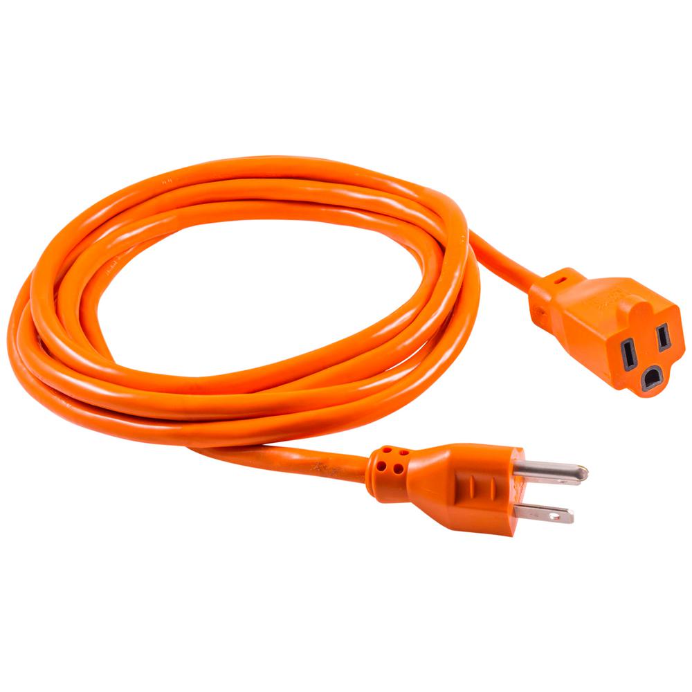 GE 9 ft. 3-Wire 16-Gauge Grounded Indoor/Outdoor Extension Cord-51927 - The Home Depot