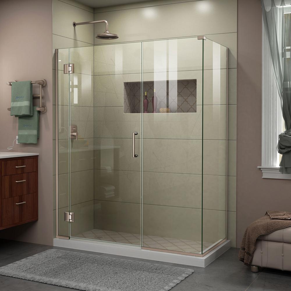 Dreamline Unidoor X 60 In W X 34 3 8 In D X 72 In H Frameless