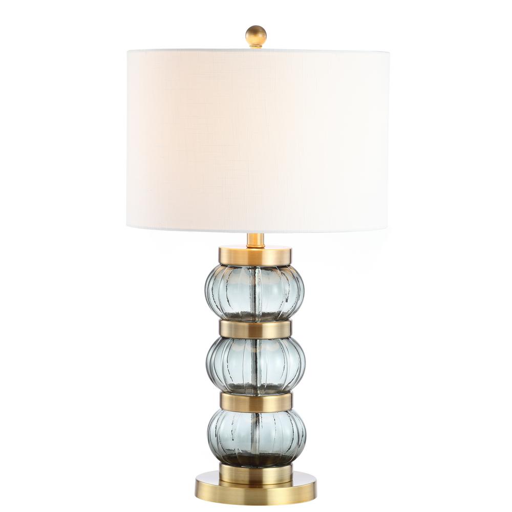 grey and gold lamp