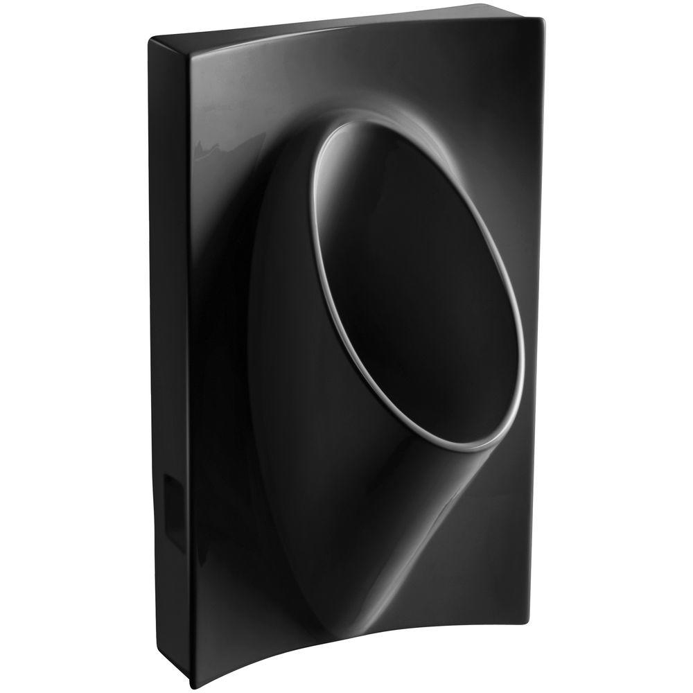  KOHLER  Steward Waterless  Urinal in Black Black K 4919 7 