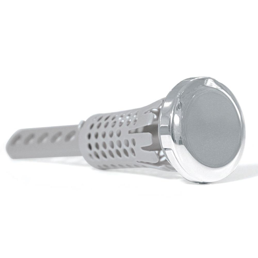 Drain Strain NeverClog Universal Pop Up Stopper in ChromeCHR 001