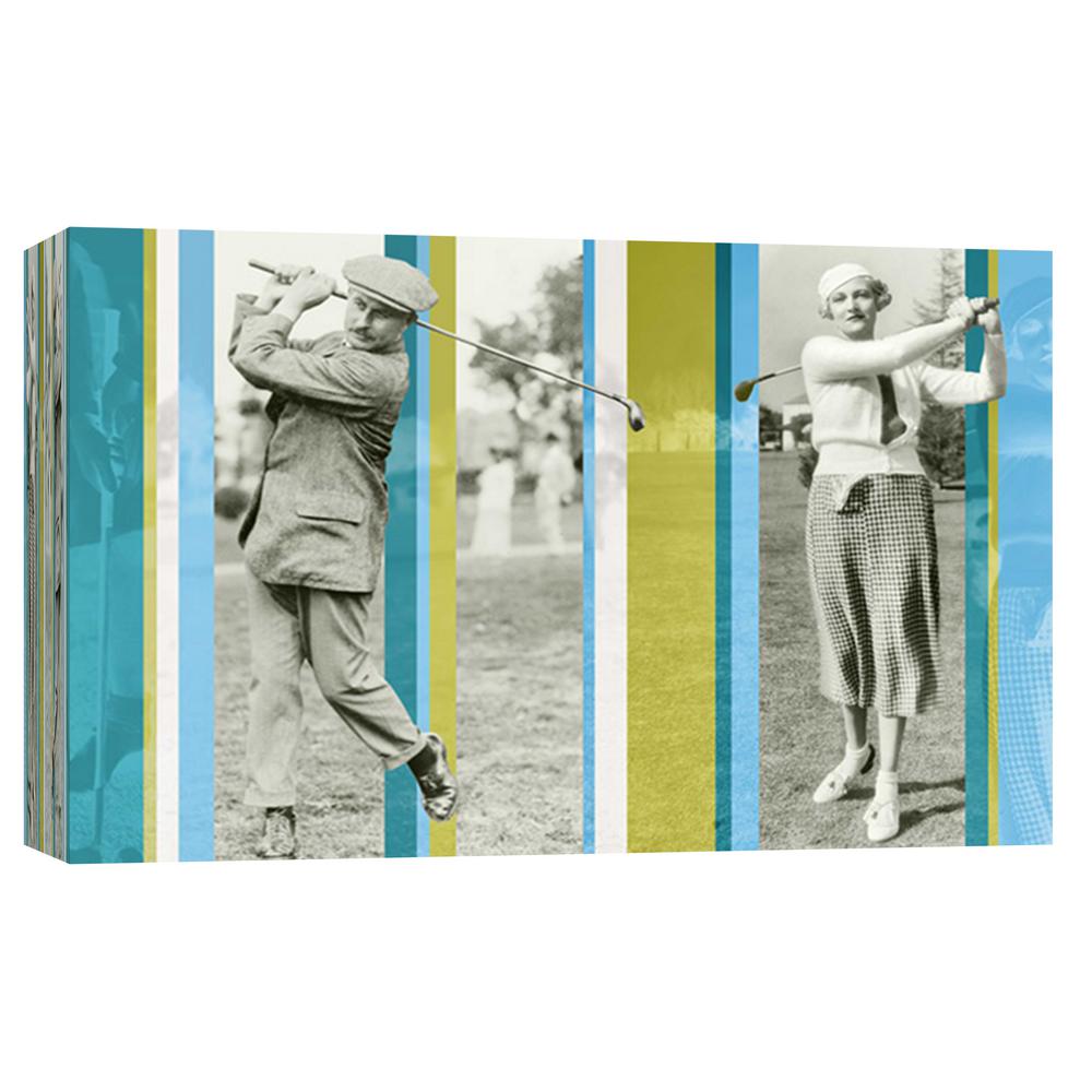 Ptm Images 10 In X 12 Vintage Golf Printed Canvas Wall Printed Canvas Wall